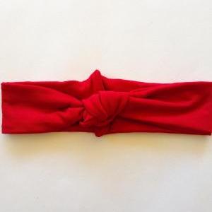 The Skinny Knot In Solid Red