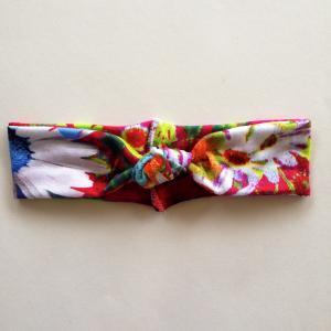 The Skinny Knot In Photographic Floral